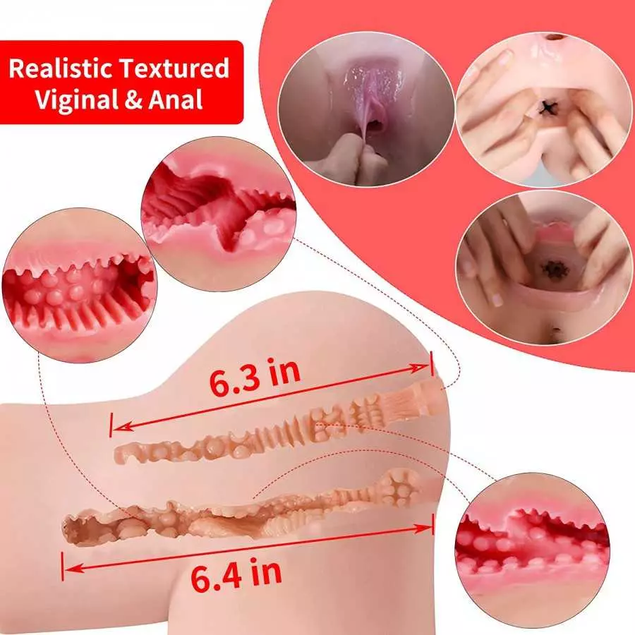 Male Masturbators Realistic Sex Doll for Men Love Doll Female Torso Doll for Male Realistic Sex Dolls Torso with Boobs Pussy Ass