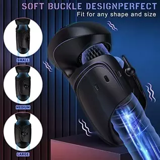 Male Vibrator, Male Masturbator with 10 Vibrating Slap Modes, Adjustable Size Masturbator, Hands-Free Mens Massage Vibrators,Pen Male Vibrator, Male Masturbator with 10 Vibrating Slap Modes, Adjustable Size Masturbator, Hands-Free Mens Massage Vibrators,Pen