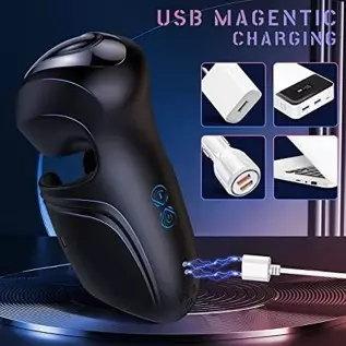 Male Vibrator, Male Masturbator with 10 Vibrating Slap Modes, Adjustable Size Masturbator, Hands-Free Mens Massage Vibrators,Pen Male Vibrator, Male Masturbator with 10 Vibrating Slap Modes, Adjustable Size Masturbator, Hands-Free Mens Massage Vibrators,Pen