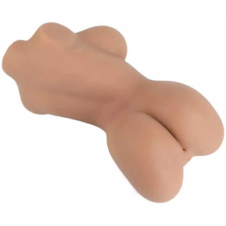 15.43LB Sex Doll Male Masturbators, Lifelike Torso Doll Pocket Pussy Ass Realistic Butt with Vaginal Anal Sex Stroker, 3D Realis
