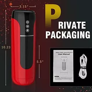 Thrusting Male Masturbator Cup, Waterproof Automatic Male Sex Toy with 7 Telescopic & Vibrations Adult Toy for Men with Realisti Thrusting Male Masturbator Cup, Waterproof Automatic Male Sex Toy with 7 Telescopic & Vibrations Adult Toy for Men with Realisti