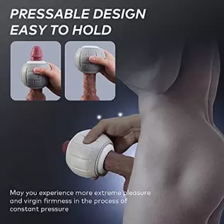 Automatic Male Masturbator Cup Penis Vibrator, Glans Trainer Stimulator with 6 Vibrating Modes, Mens Vibrator Endurance Prolongi Automatic Male Masturbator Cup Penis Vibrator, Glans Trainer Stimulator with 6 Vibrating Modes, Mens Vibrator Endurance Prolongi