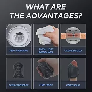 Automatic Male Masturbator Cup Penis Vibrator, Glans Trainer Stimulator with 6 Vibrating Modes, Mens Vibrator Endurance Prolongi Automatic Male Masturbator Cup Penis Vibrator, Glans Trainer Stimulator with 6 Vibrating Modes, Mens Vibrator Endurance Prolongi