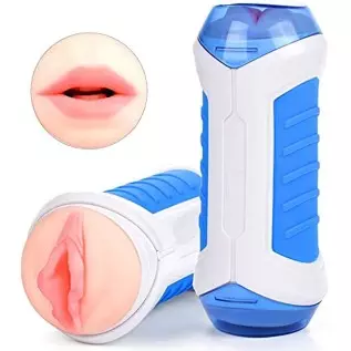 2 in 1 Male Masturbator Adult Sex Toys with Realistic Textured, Men's Pocket Pussy Male Masturbation Male Sex Toy- Adult Toy for 2 in 1 Male Masturbator Adult Sex Toys with Realistic Textured, Men's Pocket Pussy Male Masturbation Male Sex Toy- Adult Toy for