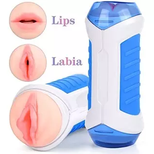 2 in 1 Male Masturbator Adult Sex Toys with Realistic Textured, Men's Pocket Pussy Male Masturbation Male Sex Toy- Adult Toy for 2 in 1 Male Masturbator Adult Sex Toys with Realistic Textured, Men's Pocket Pussy Male Masturbation Male Sex Toy- Adult Toy for