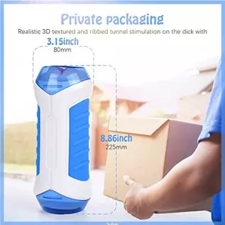 2 in 1 Male Masturbator Adult Sex Toys with Realistic Textured, Men's Pocket Pussy Male Masturbation Male Sex Toy- Adult Toy for 2 in 1 Male Masturbator Adult Sex Toys with Realistic Textured, Men's Pocket Pussy Male Masturbation Male Sex Toy- Adult Toy for