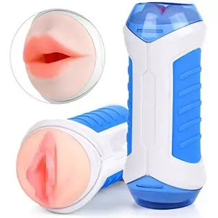 2 in 1 Male Masturbator Adult Sex Toys with Realistic Textured, Men's Pocket Pussy Male Masturbation Male Sex Toy- Adult Toy for 2 in 1 Male Masturbator Adult Sex Toys with Realistic Textured, Men's Pocket Pussy Male Masturbation Male Sex Toy- Adult Toy for