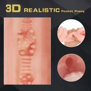 AIYULONG Male Masturbator Cup with 9 Vibration Modes& Heating, 3D Realistic Textured Vagina Pocket Pussy for Man Masturbation, W AIYULONG Male Masturbator Cup with 9 Vibration Modes& Heating, 3D Realistic Textured Vagina Pocket Pussy for Man Masturbation, W