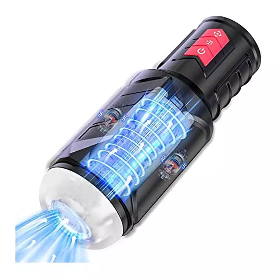 WeDol Automatic Male Masturbator Cup with 7 Oral-Suction &7 Vibration Modes, Electric Pocket Pussy Penis Masturbation Blowjob wi WeDol Automatic Male Masturbator Cup with 7 Oral-Suction &7 Vibration Modes, Electric Pocket Pussy Penis Masturbation Blowjob wi