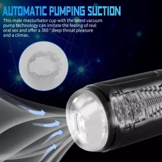 WeDol Automatic Male Masturbator Cup with 7 Oral-Suction &7 Vibration Modes, Electric Pocket Pussy Penis Masturbation Blowjob wi WeDol Automatic Male Masturbator Cup with 7 Oral-Suction &7 Vibration Modes, Electric Pocket Pussy Penis Masturbation Blowjob wi