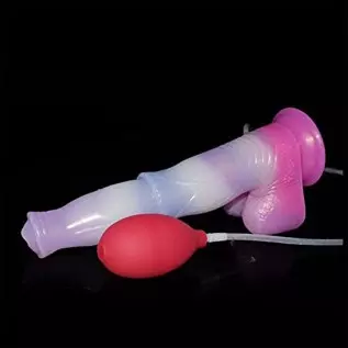 Squirting Ejaculating Dildo, Realistic Animal Horse's Dildos Sex Toys - Pink Squirting Ejaculating Dildo, Realistic Animal Horse's Dildos Sex Toys - Pink