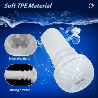 Automatic Male Masturbator Sex Toys - 2023 Upgraded Male Masturbators Cup for Men with 7 Thrusting & 7 Vibrating, Hands Free Adu