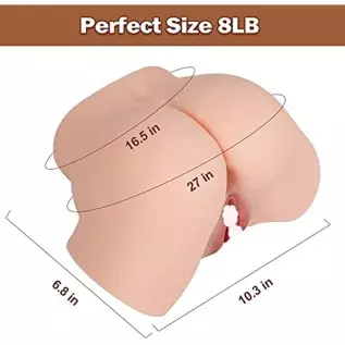 8LB Male Masturbator, Sex Toy for Men Realistic Female Adult Torso Butt Toys, Sex Dolls Pocket Pussy Ass with 3D Tight Vagina an 8LB Male Masturbator, Sex Toy for Men Realistic Female Adult Torso Butt Toys, Sex Dolls Pocket Pussy Ass with 3D Tight Vagina an