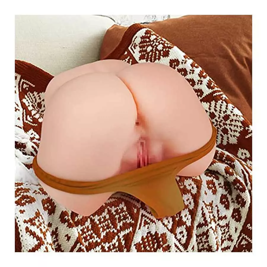 8LB Male Masturbator, Sex Toy for Men Realistic Female Adult Torso Butt Toys, Sex Dolls Pocket Pussy Ass with 3D Tight Vagina an