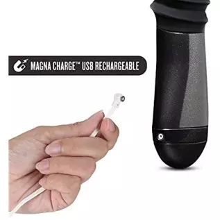 Blush Temptasia Lazarus Thrusting Silicone Dildo - 4.5 Inches Insertable Length and 1.5 Inches Width - 1.25 Inches Thrust Capabi