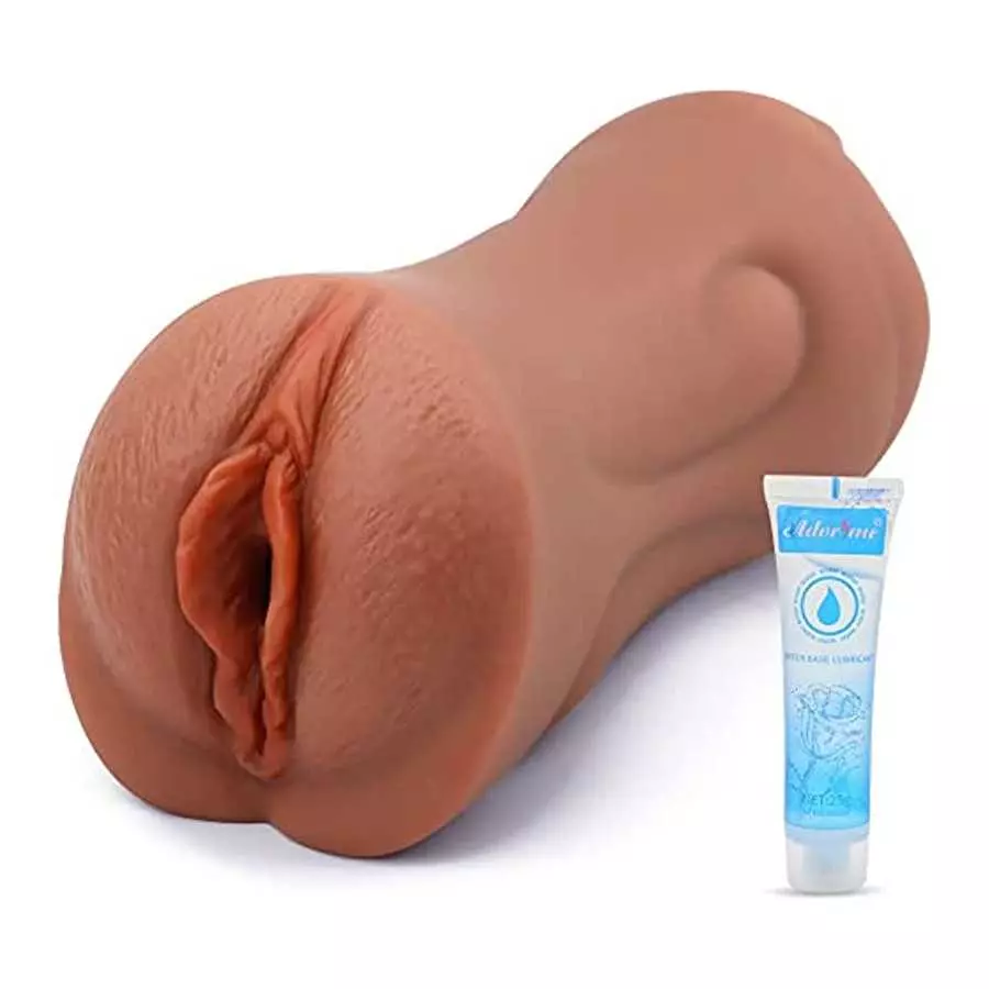 Lifelike Male Masturbator, Adorime 3D Textured Realistic Fleshy Pocket Pussy Sexual Vagina Sex Stroker, Brown Sex Doll Stroking Lifelike Male Masturbator, Adorime 3D Textured Realistic Fleshy Pocket Pussy Sexual Vagina Sex Stroker, Brown Sex Doll Stroking