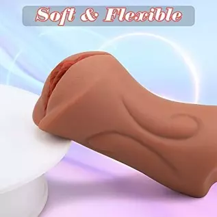 Lifelike Male Masturbator, Adorime 3D Textured Realistic Fleshy Pocket Pussy Sexual Vagina Sex Stroker, Brown Sex Doll Stroking Lifelike Male Masturbator, Adorime 3D Textured Realistic Fleshy Pocket Pussy Sexual Vagina Sex Stroker, Brown Sex Doll Stroking