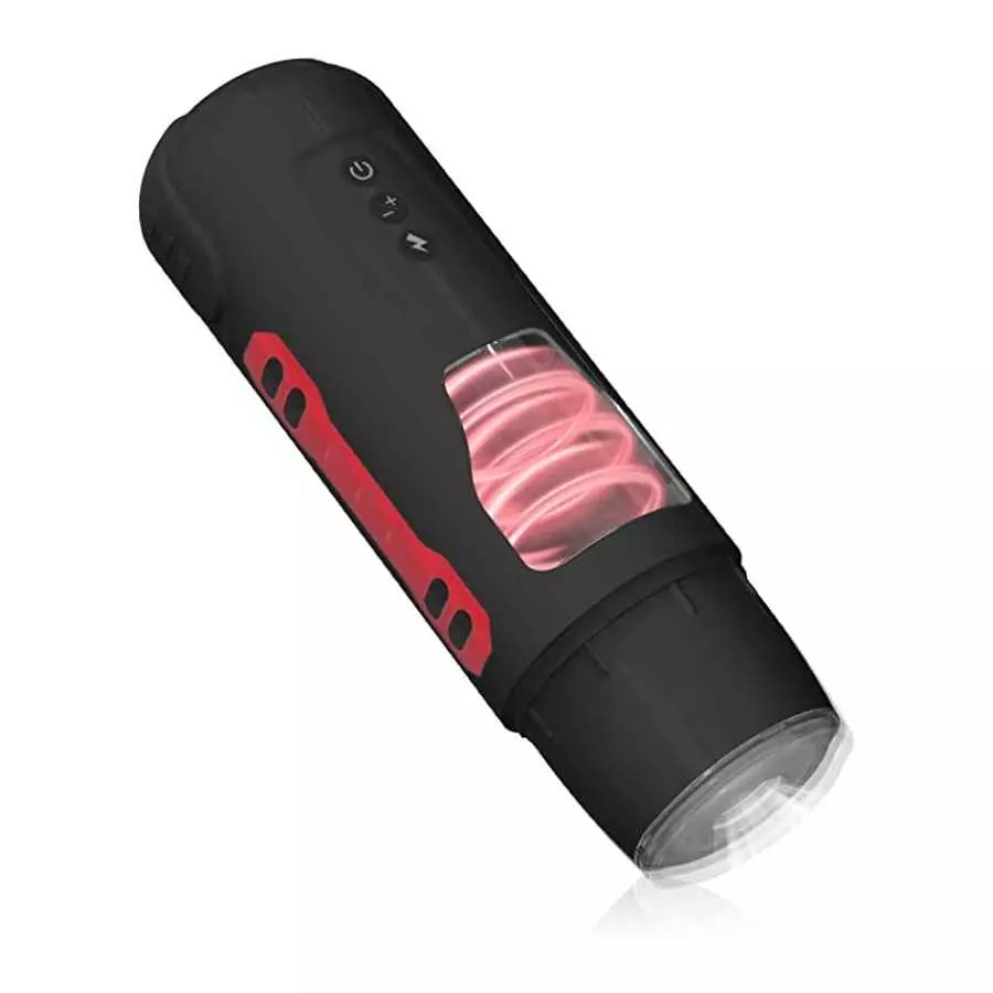 MMQ Automatic Male Masturbator Cup with 7 Thrusting &Rotating & 3stretching for Penis Stimulation, Electric Male Masturbators wi