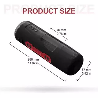 MMQ Automatic Male Masturbator Cup with 7 Thrusting &Rotating & 3stretching for Penis Stimulation, Electric Male Masturbators wi