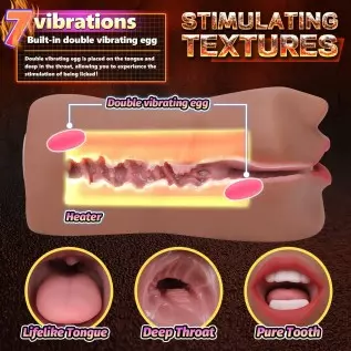 Automatic Male Masturbator Adult Sex Toys Hot Mouth Airplane Cups Pocket Pussy for Men 7 Vibration Modes Mouth Sex Cups Continuo Automatic Male Masturbator Adult Sex Toys Hot Mouth Airplane Cups Pocket Pussy for Men 7 Vibration Modes Mouth Sex Cups Continuo