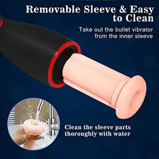 Automatic Hands Free Male Masturbator, 10 Vibration Masturbation Cup with 7 Sucking & 7 Squeezing Modes Blowjob Machine, Electri Automatic Hands Free Male Masturbator, 10 Vibration Masturbation Cup with 7 Sucking & 7 Squeezing Modes Blowjob Machine, Electri