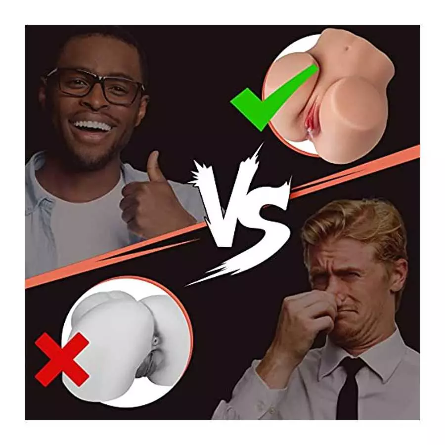 Sex Doll Male Masturbators, Pocket Pussy Ass with Thrusting Anal Sex Stroker Sex Dolls Male Adult Sex Toys for Men Realistic Tor