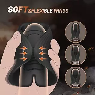 Penis Training Vibrator with 12 Powerful Vibrations, Testicle Coverage & Multifunctional Male Vibrator for Male Masturbation, Ul Penis Training Vibrator with 12 Powerful Vibrations, Testicle Coverage & Multifunctional Male Vibrator for Male Masturbation, Ul