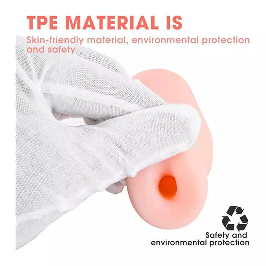 Male masturbator Aircraft Cup, Real Channel has Particles with Suction, Portable and Easy to Clean, The Shape of The Milk Bottle