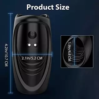 Male Masturbator Penis Training Vibrator with APP Control, Adult Sex Toys Masturbation Sexual Massager with 9 Modes for Men Prol Male Masturbator Penis Training Vibrator with APP Control, Adult Sex Toys Masturbation Sexual Massager with 9 Modes for Men Prol