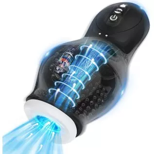 Automatic Male Masturbator Sucking Toy,KUUVAL Penis Pumps with 7 Sucking & 7 Vibrations for Men Enlargement,Blowjob Machine Stro