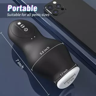 Automatic Male Masturbator Sucking Toy,KUUVAL Penis Pumps with 7 Sucking & 7 Vibrations for Men Enlargement,Blowjob Machine Stro Automatic Male Masturbator Sucking Toy,KUUVAL Penis Pumps with 7 Sucking & 7 Vibrations for Men Enlargement,Blowjob Machine Stro