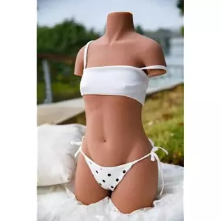 Dalinch Flat Chest Lifelike Sex Doll（Contains Blowjob Toys） Male Masturbator for Men Masturbation with Torso,Realistic Love Doll