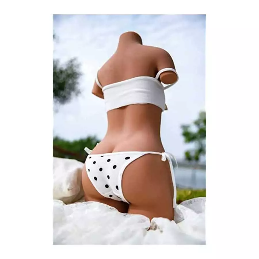 Dalinch Flat Chest Lifelike Sex Doll（Contains Blowjob Toys） Male Masturbator for Men Masturbation with Torso,Realistic Love Doll