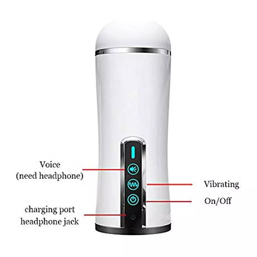 3D Realistic USB Cable Rechargeable Training Masturbator Toys Men Quiet Auto Charging Masturbation Waterproof Automatic Male Sil