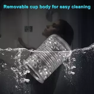 Automatic Male Masturbator with 7 Powerful Thrusting & Rotating Modes, Kaysroal 3D Large Grain Texture Pocket Pussy Blowjob Stro