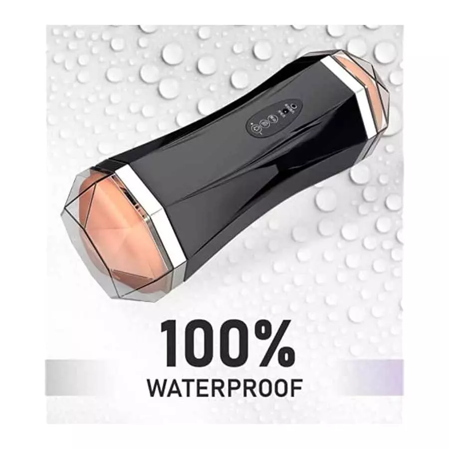 Male Masturbator, Sucking Male Masturbators Cup with Vibration & 3D Textured, Pocket Pussy Male Stroker, Adult Male Sex Toys for