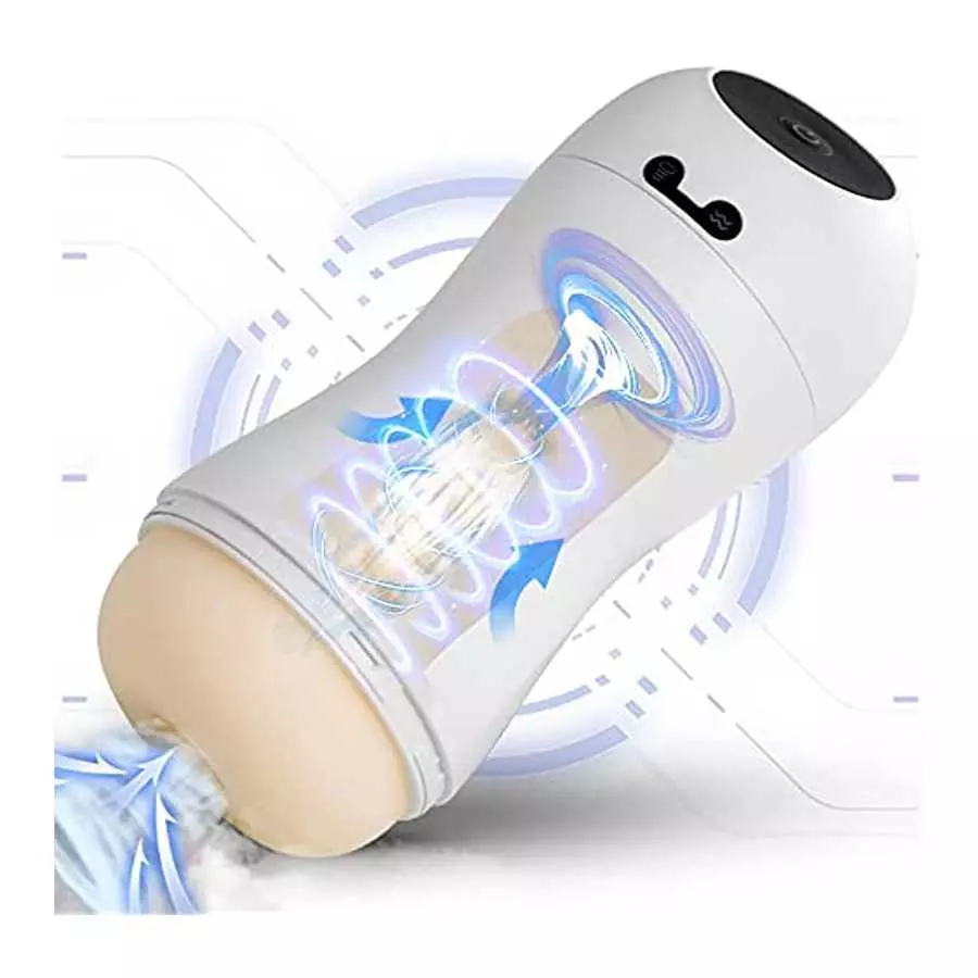 Automatic Male Masturbator Cup with 3 Sucking & 12 Vibration, Electric Silicone Male Penis Stroker Blowjob Cup for Men, Pocket P Automatic Male Masturbator Cup with 3 Sucking & 12 Vibration, Electric Silicone Male Penis Stroker Blowjob Cup for Men, Pocket P