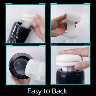 Automatic Blowjob Sex Machine Male Masturbators, Adult Sex Toys for Men's Sex Pleasure,MXUXEN Thrusting Vibrating Hands Free Mal