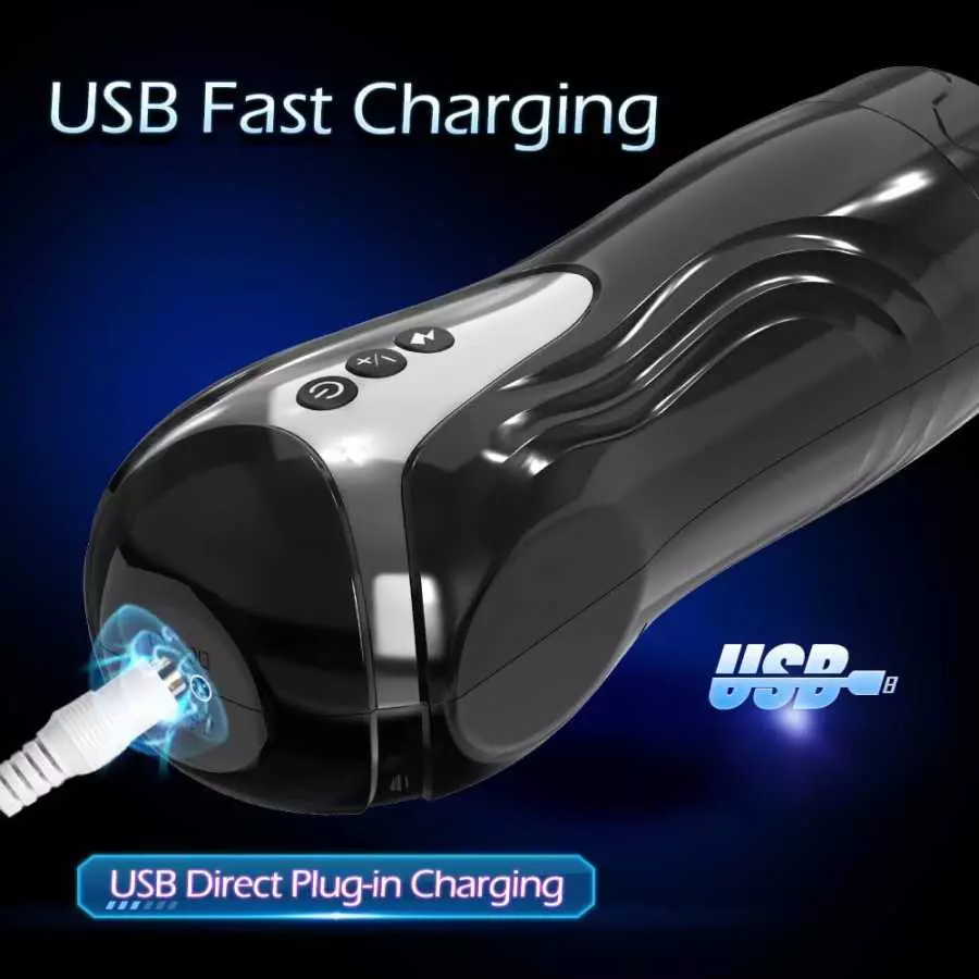 Automatic Blowjob Sex Machine Male Masturbators, Adult Sex Toys for Men's Sex Pleasure,MXUXEN Thrusting Vibrating Hands Free Mal