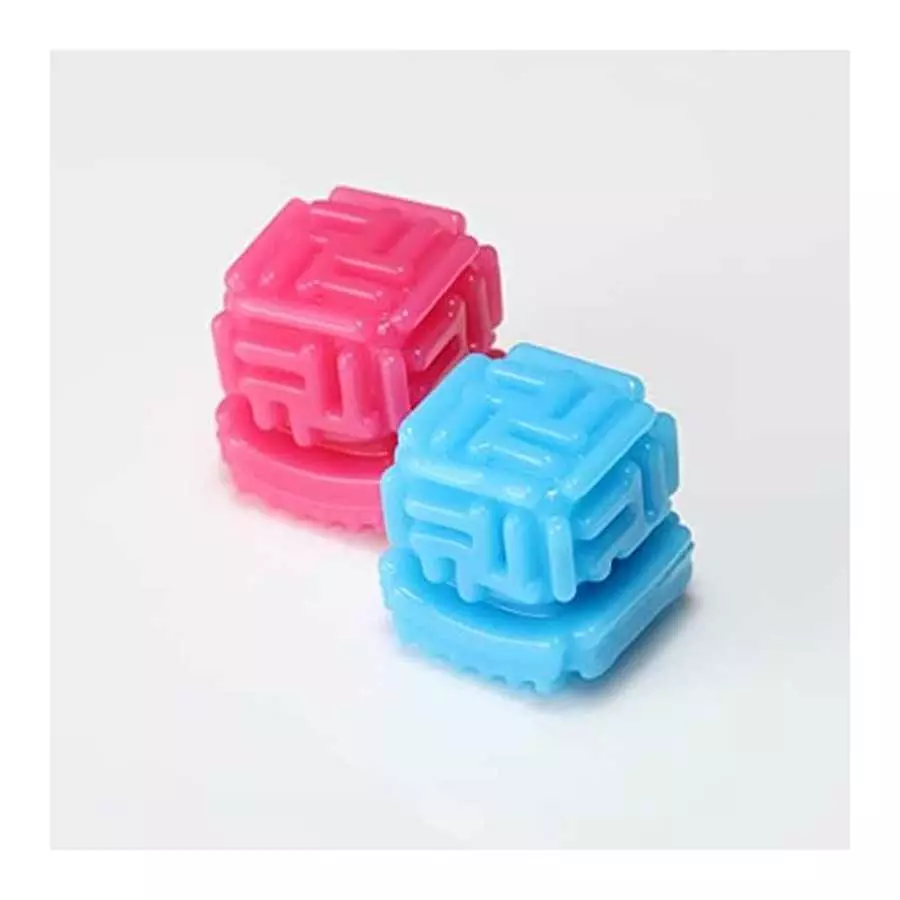 TENGA Bobble BOB-001 Crazy Cubes Reusable Male Masturbator, Translucent