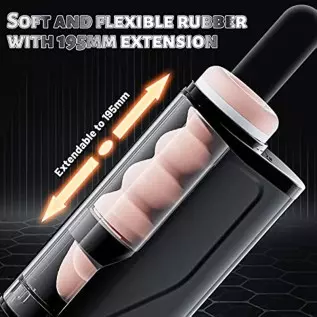 Automatic Male Masturbator, Penis Stimulating Vibrator 10 Modes, Telescopic Male Masturbator Sucking, Strong Suction Full Wrap M