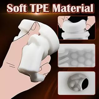 Automatic Tongue Licking Male Masturbators, Sucking Male Masturbator Cup with 7 Licking Modes & 4 Suction Modes for Mens Male Se Automatic Tongue Licking Male Masturbators, Sucking Male Masturbator Cup with 7 Licking Modes & 4 Suction Modes for Mens Male Se