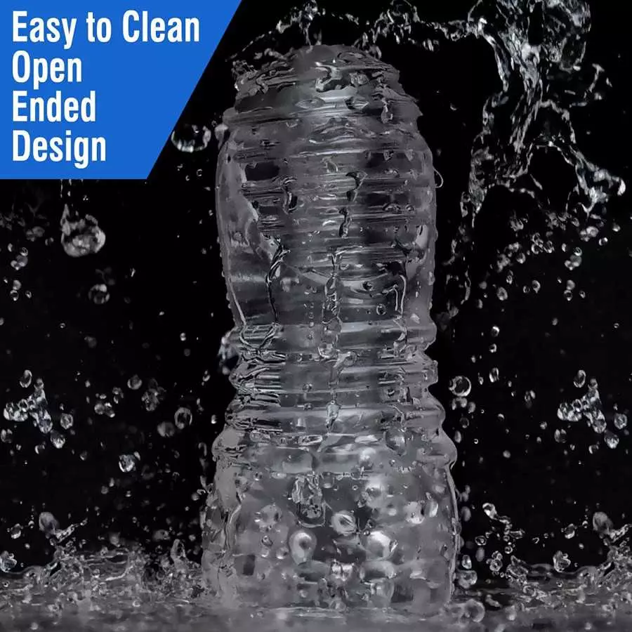 Male Masturbators Cup Pocket Pussy Portable Stroker with Textured Tunnel and Bumps Ultra Soft Stretchy TJIJP Blow Job Sex Toy fo