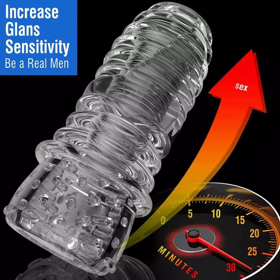 Male Masturbators Cup Pocket Pussy Portable Stroker with Textured Tunnel and Bumps Ultra Soft Stretchy TJIJP Blow Job Sex Toy fo