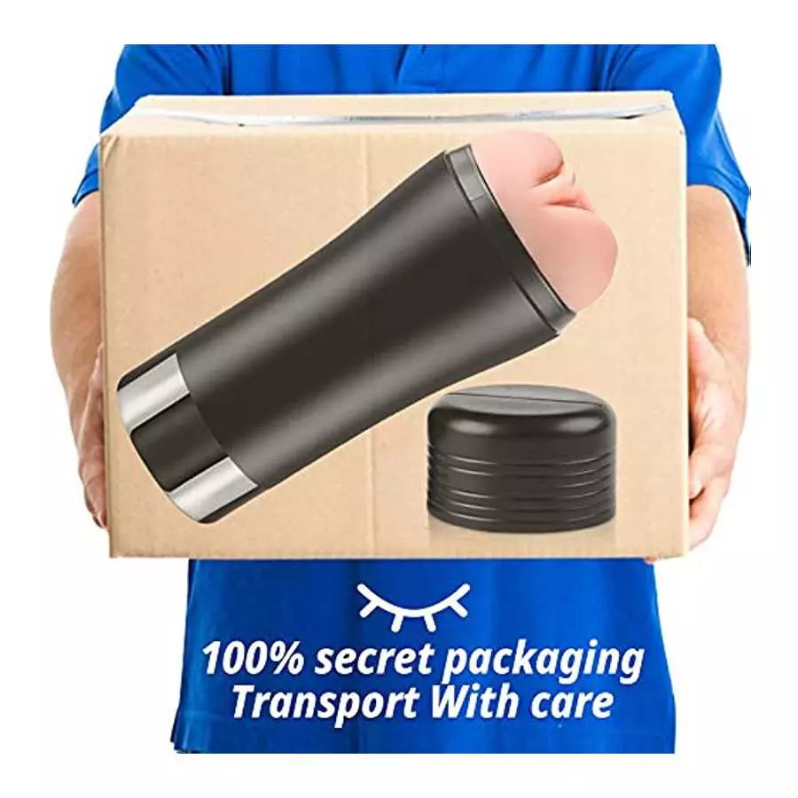 Automatic Male Masturbators - Sucking Male Masturbator with 10 Vibration & Voice Adult Male Sex Toys for Men Hands Free Pocket P