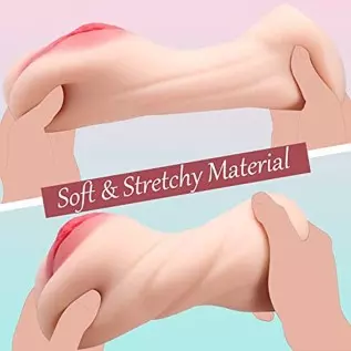 Pocket Pussy Male Masturbators Sex Toys for Men, Sex Stroker with 3D Realistic Vagina and Tight Anal for Men Masturbation, Porta Pocket Pussy Male Masturbators Sex Toys for Men, Sex Stroker with 3D Realistic Vagina and Tight Anal for Men Masturbation, Porta