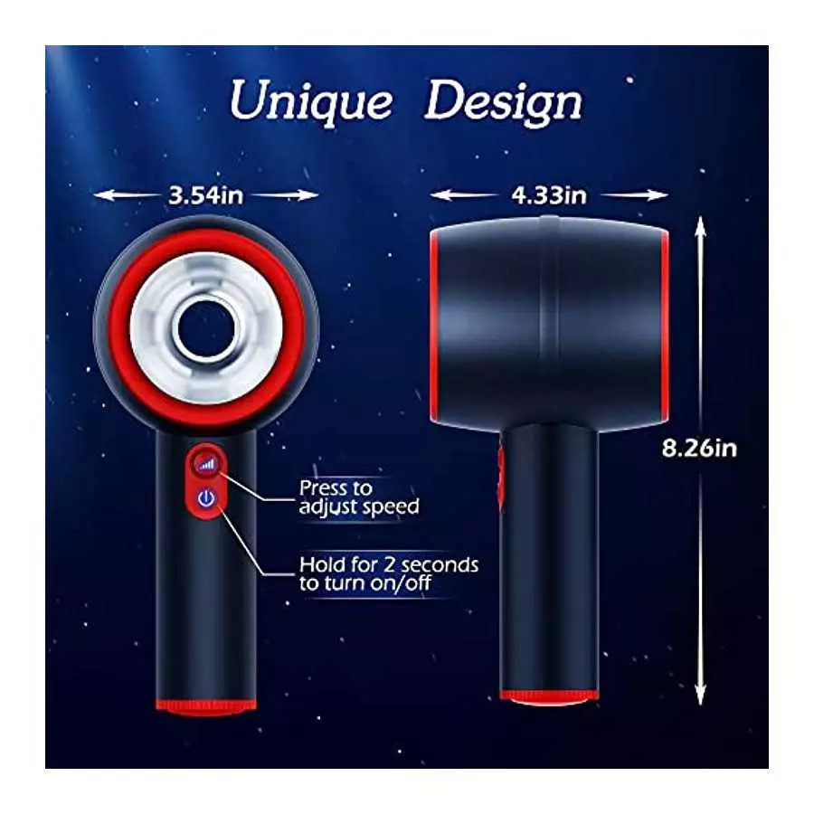 Automatic Male Masturbator, AMOVIBE Male Masturbators Cup with 3 Thrusting Modes, Double Speed Magnetic Charging Sex Toys for Me