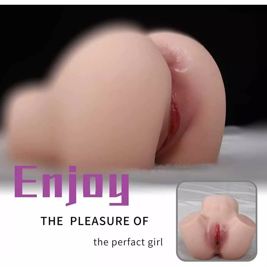 9.26LB Sex Doll Realistic Male Masturbator with Vaginal Anal Doggy Sex Pussy, Adult Sex Toys for Men Masturbation, Pocket Female