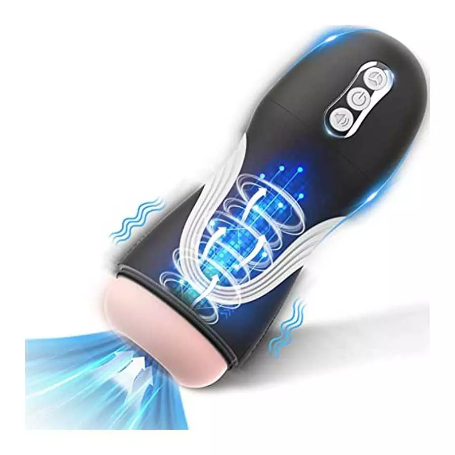 Automatic Male Masturbators Sucking, Edan's Secret Oral Sex Stroker Toy with 7 Suction & 10 Vibration, Blowjob Pocket Pussy Adul Automatic Male Masturbators Sucking, Edan's Secret Oral Sex Stroker Toy with 7 Suction & 10 Vibration, Blowjob Pocket Pussy Adul