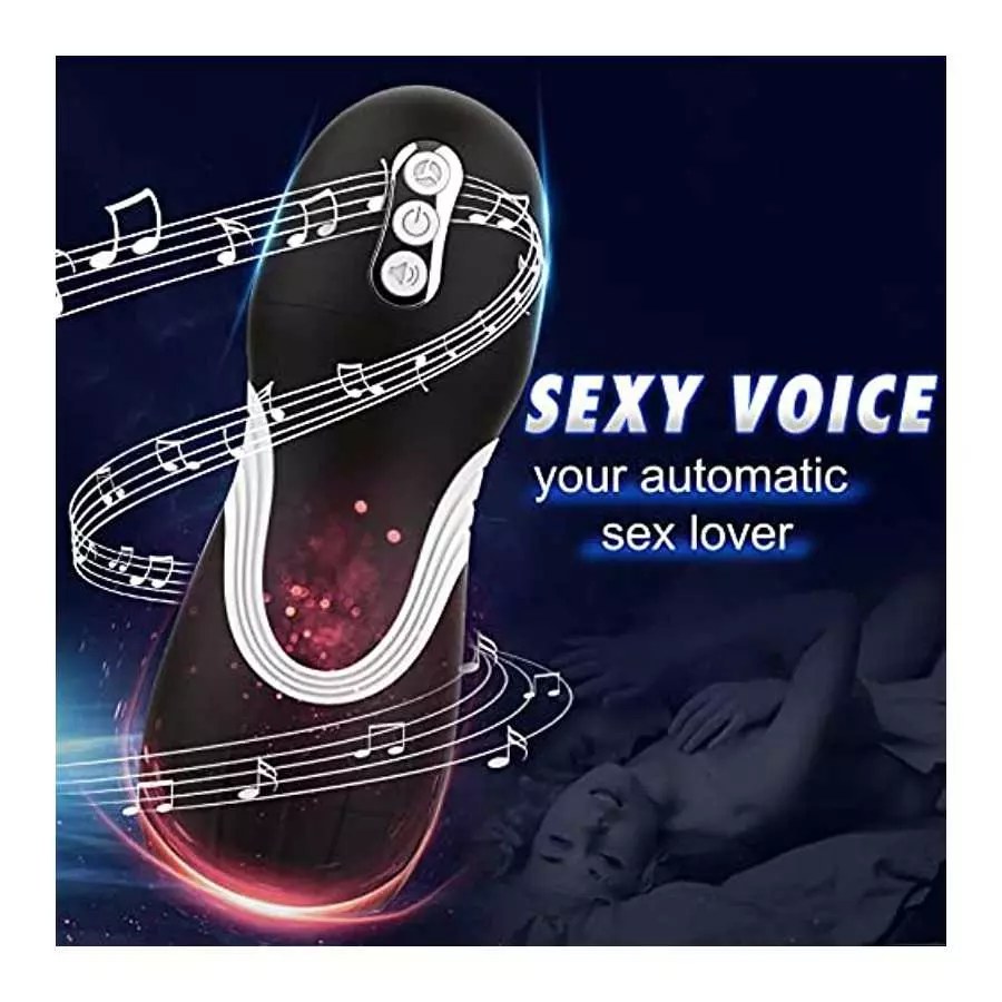 Automatic Male Masturbators Sucking, Edan's Secret Oral Sex Stroker Toy with 7 Suction & 10 Vibration, Blowjob Pocket Pussy Adul